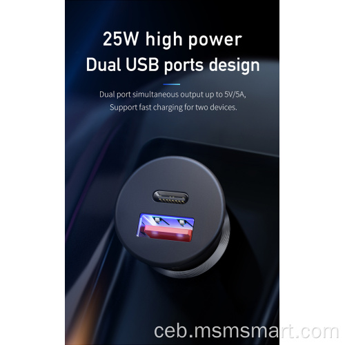 CC-6561 PD dali nga mobile nga baterya Car Charger